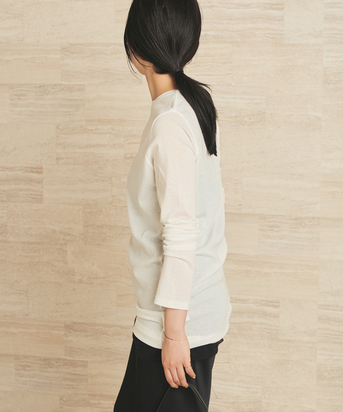 plage（プラージュ） tシャツ 「追加」LIGHT SHEER LONG Tシャツ 2
