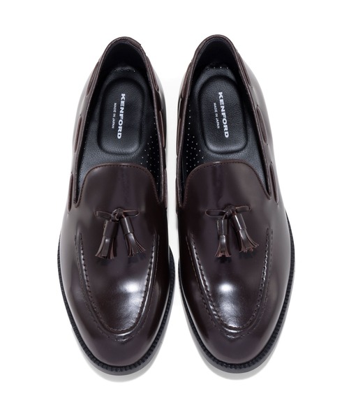 ローファー ケンフォード K022 TASSEL LOAFERS タッセル ワイン メンズ