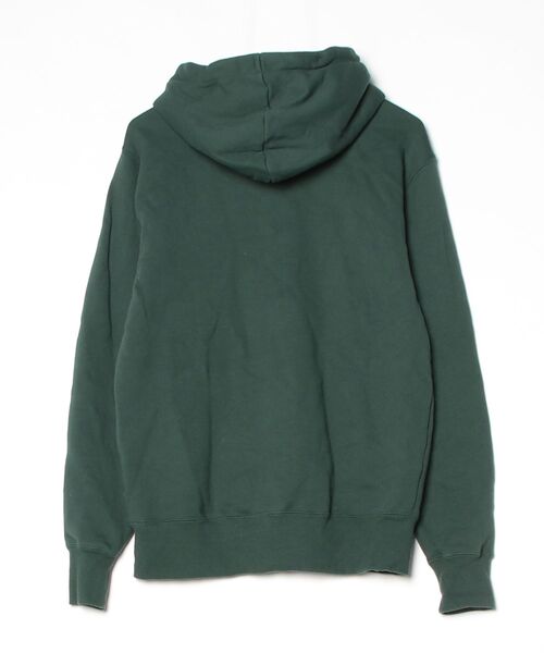 「Champion」 プルオーバーパーカー LARGE グリーン メンズ_画像2
