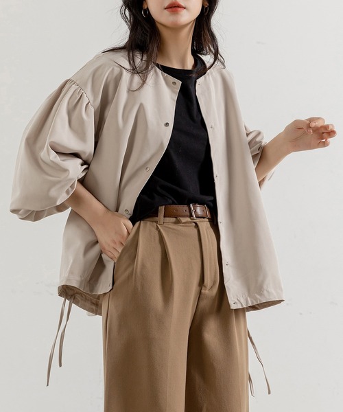 「DAY CLOSET」 ブルゾン ONE SIZE アイボリー レディース_画像2