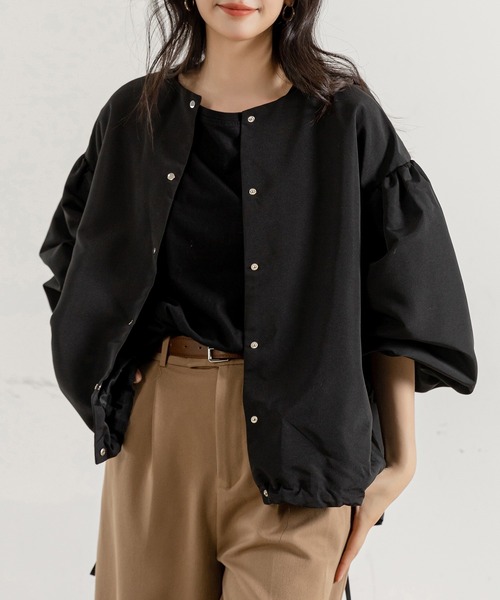 「DAY CLOSET」 ブルゾン ONE SIZE アイボリー レディース_画像9