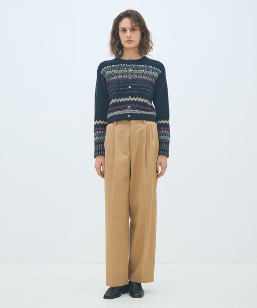「MACPHEE」 チノパンツ 36 ベージュ レディースの画像