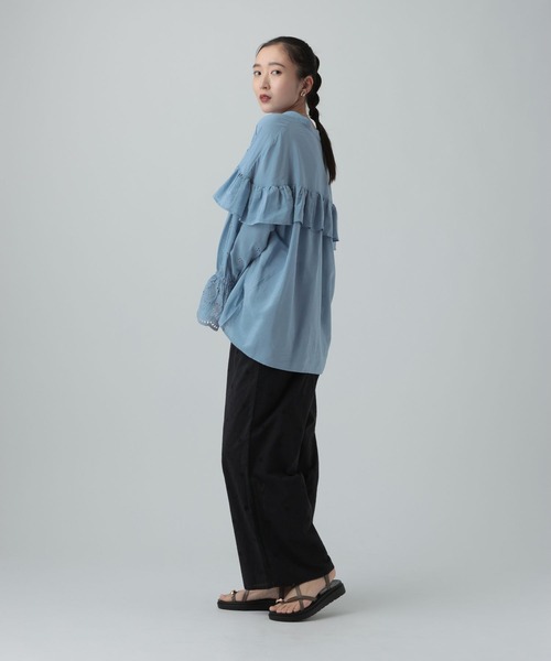 大人気♡新品♪カットワークブラウス 楽天市場】カットワーク（シャツ・ブラウス｜トップス）：レディース