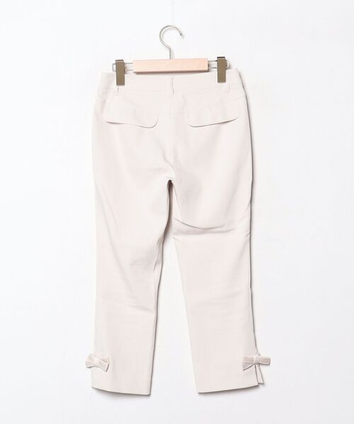 「TO BE CHIC」 クロップドパンツ 36 ベージュ レディース_画像2