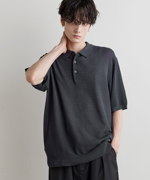 ASTRONOMY ポロシャツ 半袖 Buyer's Select / 「接触冷感 」14G 鹿の子