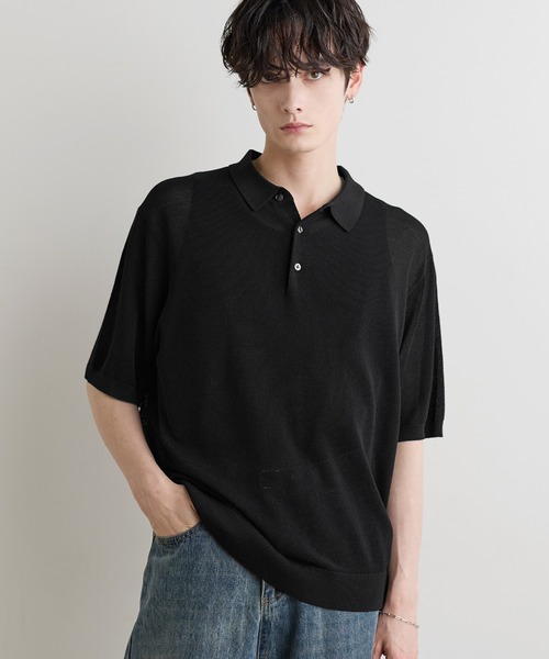 ASTRONOMY ポロシャツ 半袖 Buyer's Select / 「接触冷感 」14G 鹿の子