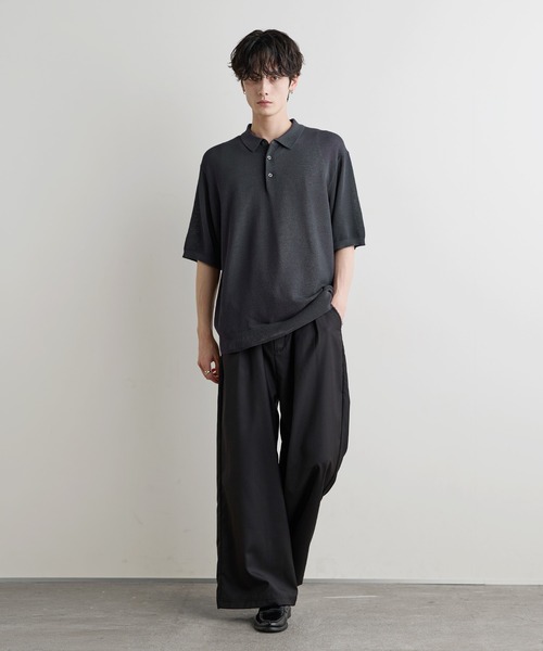ASTRONOMY ポロシャツ 半袖 Buyer's Select / 「接触冷感 」14G 鹿の子