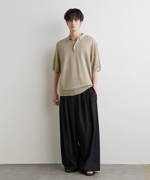 ASTRONOMY ポロシャツ 半袖 Buyer's Select / 「接触冷感 」14G 鹿の子