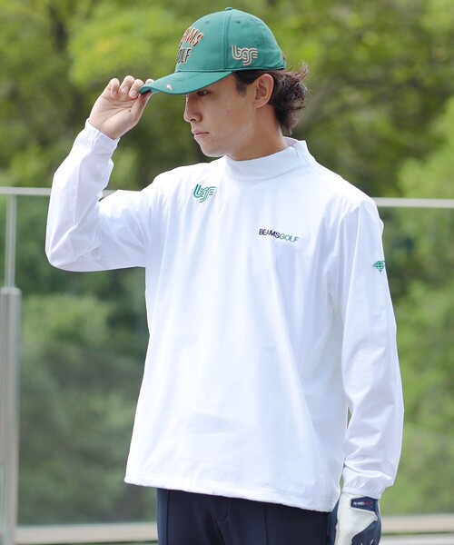 BEAMS GOLF（ビームス ゴルフ） 長袖Tシャツ X-LARGE ホワイト メンズ