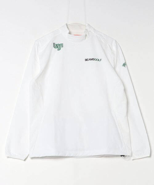 BEAMS GOLF ホワイト 長袖シャツ サイズ：M BEAMS GOLF ビームスゴルフ 長袖シャツ ホワイト系