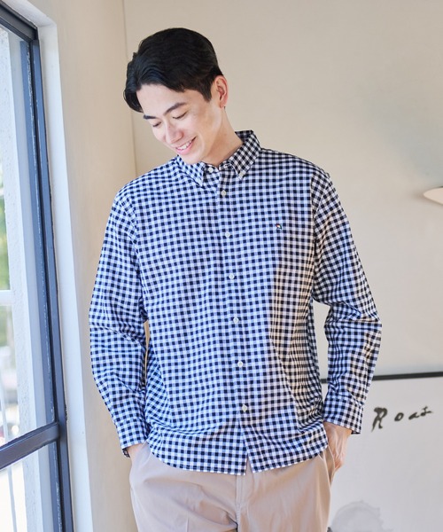 「Arnold Palmer」 長袖シャツ M ブラック レディース_画像9