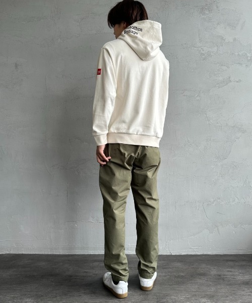 「Manhattan Portage」 プルオーバーパーカー S グレー レディース_画像3