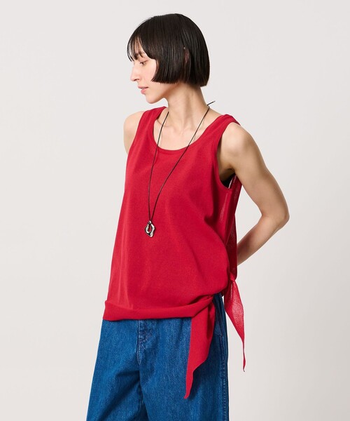 ユナイテッドアローズ　ノースリーブ　新品タグ付き H BEAUTY&YOUTH UNITED ARROWS タンクトップ ノースリーブ 「H」リブ