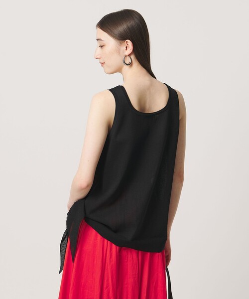 ユナイテッドアローズ　ノースリーブ　新品タグ付き UNITED ARROWS LTD. OUTLET｜ブークレリブフロントジップノースリーブ