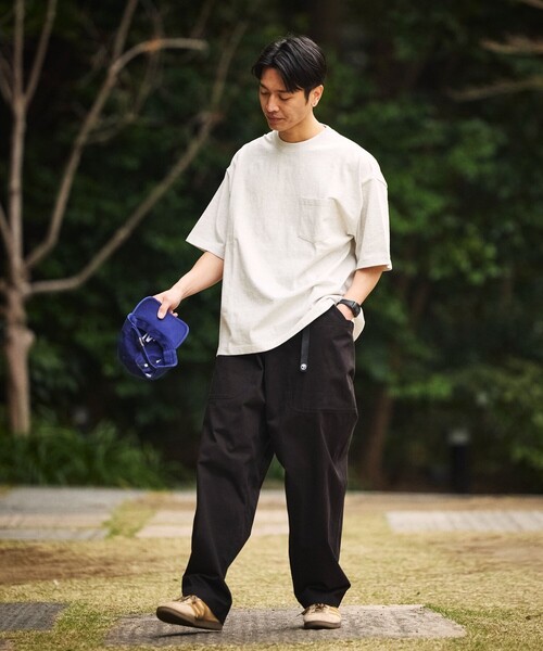 「FREAK'S STORE」 チノパンツ SMALL オリーブ メンズ_画像2
