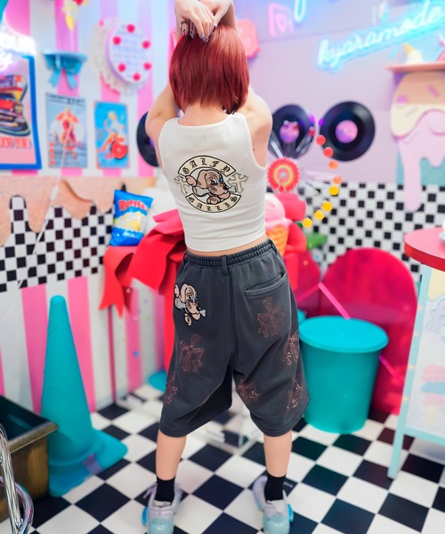 GALFY タンクトップ セットアップ GALFY（ガルフィー） タンクトップ GA×GALFY-別注ガリノースリーブ
