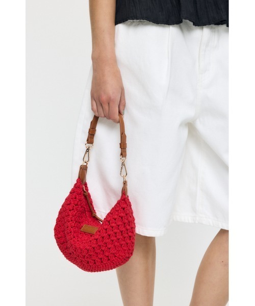 MOUSSY（マウジー） ショルダーバッグ バッグ CROCHET MINI バッグ