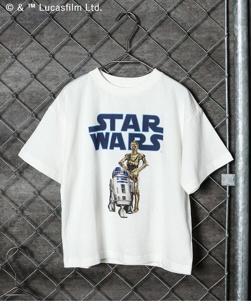 【新品未使用】STAR WARS プリントTシャツ Lサイズ STAR WARS（スター・ウォーズ） tシャツ 「リンク」STAR WARS/Tシャツ