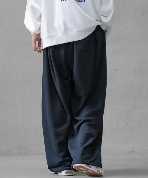 「JOHN'S CLOSET」 スウェットパンツ MEDIUM 杢グレー メンズ_画像8