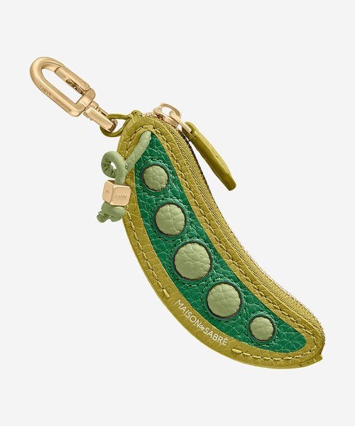 新品 MAISON de SABRE ベジタブルチャーム スナップエンドウ MAISON de SABRE（メゾンドサブレ） チャーム SABREMOJI ベジタブル