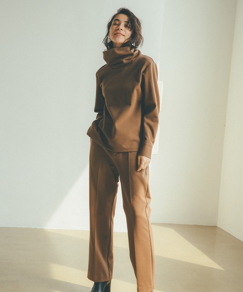「Audrey and John Wad」 長袖カットソー FREE ブラウン レディース_画像4