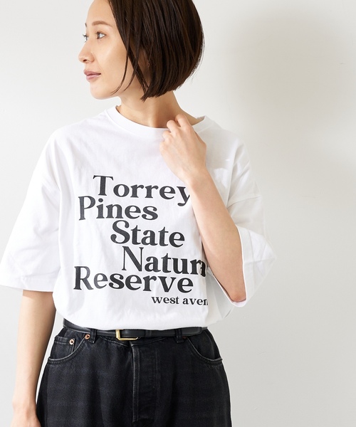 「journal standard L'essage」 半袖Tシャツ FREE ホワイト レディース_画像2