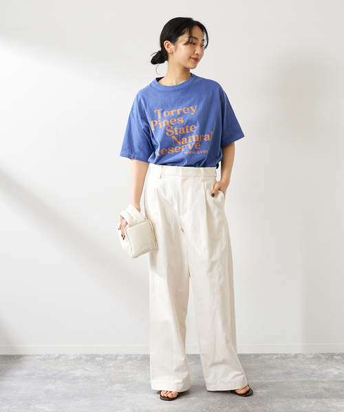 「journal standard L'essage」 半袖Tシャツ FREE ホワイト レディース_画像5
