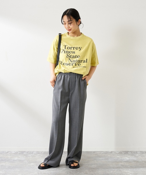 「journal standard L'essage」 半袖Tシャツ FREE ホワイト レディース_画像6