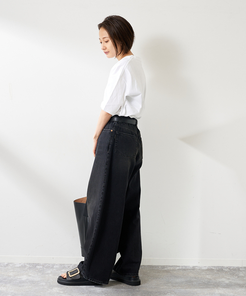 「journal standard L'essage」 半袖Tシャツ FREE ホワイト レディース_画像7
