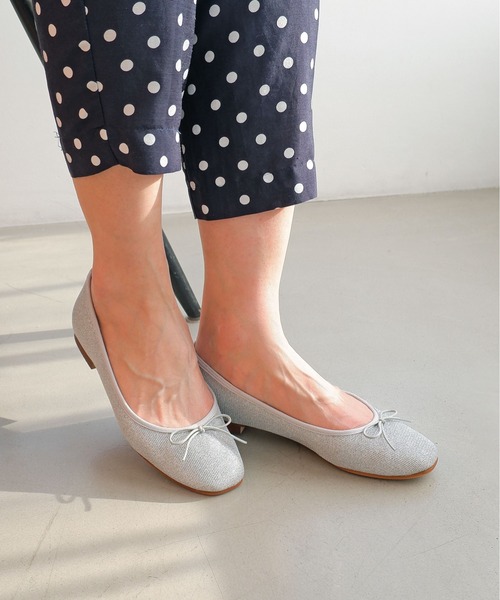 「MODE KAORI」 バレエシューズ 22.5cm シルバー レディース_画像6
