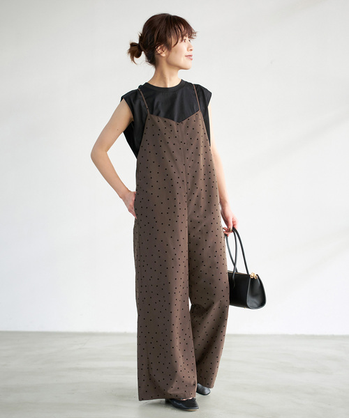 Spick＆Span（スピック アンド スパン） サロペット オーバーオール