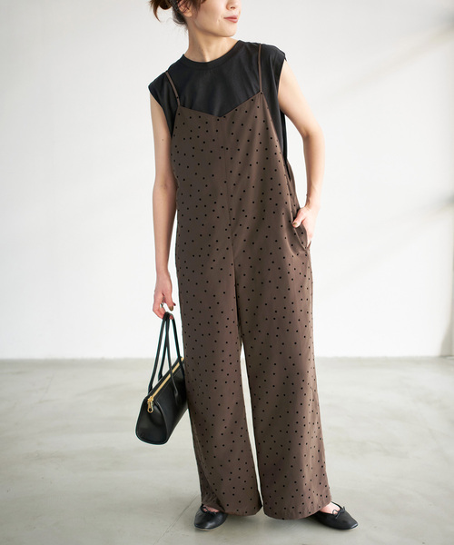 Spick＆Span（スピック アンド スパン） サロペット オーバーオール