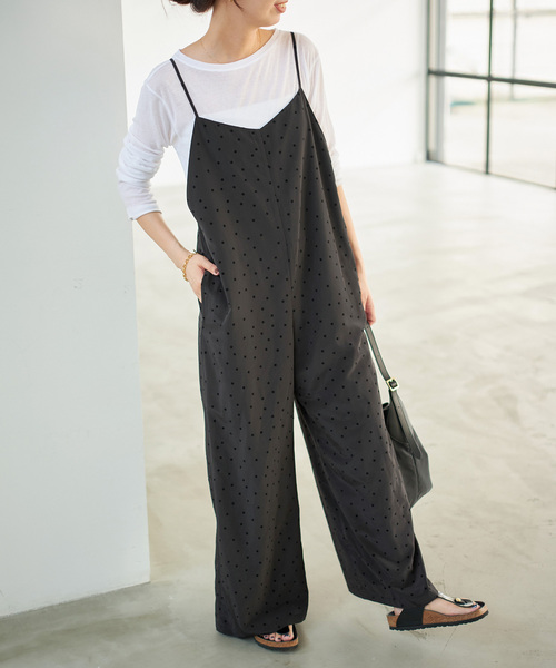 Spick＆Span（スピック アンド スパン） サロペット オーバーオール