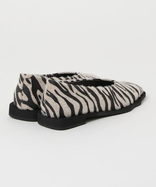 「SY UNITED ARROWS」 フラットパンプス 24cm シルバー レディース_画像3