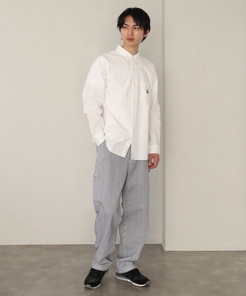 「GERRY」 長袖シャツ LL ライトブルー メンズ_画像3