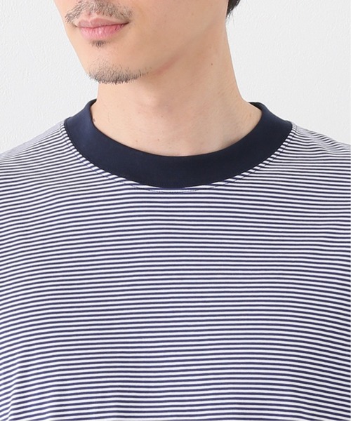 「EDIFICE LA BOUCLE」 7分袖Tシャツ 1 ブルー メンズ_画像7