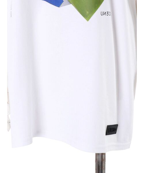 UN3D.（アンスリード） tシャツ 半袖 PAINT PAPER GRAPHIC T-SH