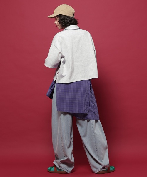 「POLO BCS」 半袖カットソー「Niko and...コラボ」 MEDIUM パープル レディース_画像6