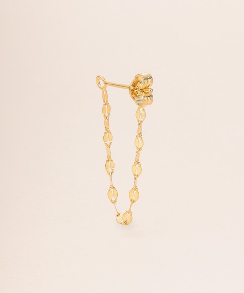 ピアス ペタルチェーンループピアス レディース メンズ : ZOZOTOWN