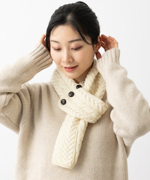 aran WOOLLEN MILLS（アランウーレンミルズ） マフラー ストール