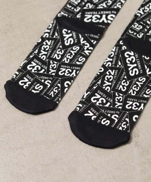 国内発/本物保証/SY32 by SWEET YEARS グラフィック ソックス2色 GRAPHIC SOX | SEASON | 【公式】SY32 by SWEET YEARS ONLINE STORE