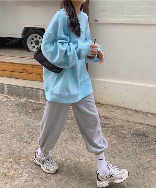 スウェット Haley Pesca 韓国風ストリート ビッグシルエットスウェット Zozotown Paypayモール店 通販 Paypayモール