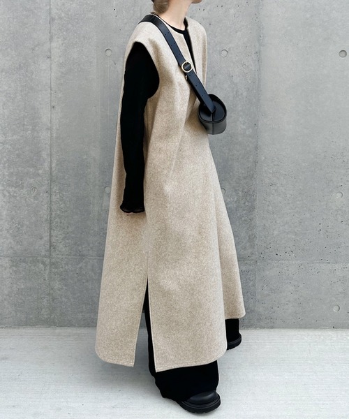 ワンピース キーネックロングベストワンピース : ZOZOTOWN Yahoo!店