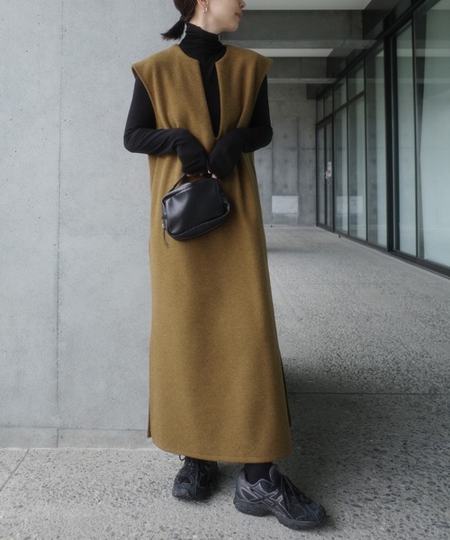 ワンピース キーネックロングベストワンピース : ZOZOTOWN Yahoo!店