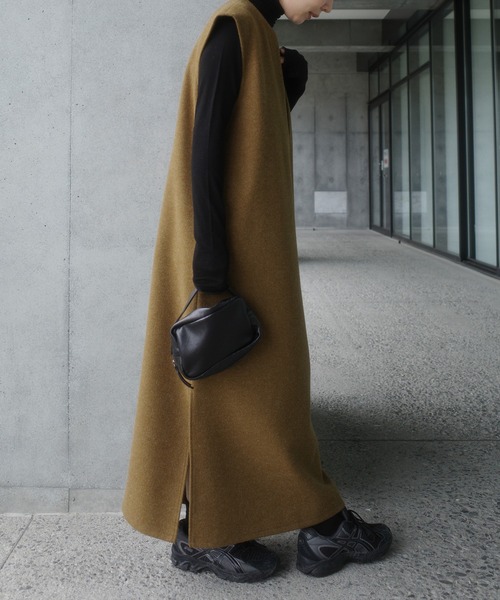 ワンピース キーネックロングベストワンピース : ZOZOTOWN Yahoo!店