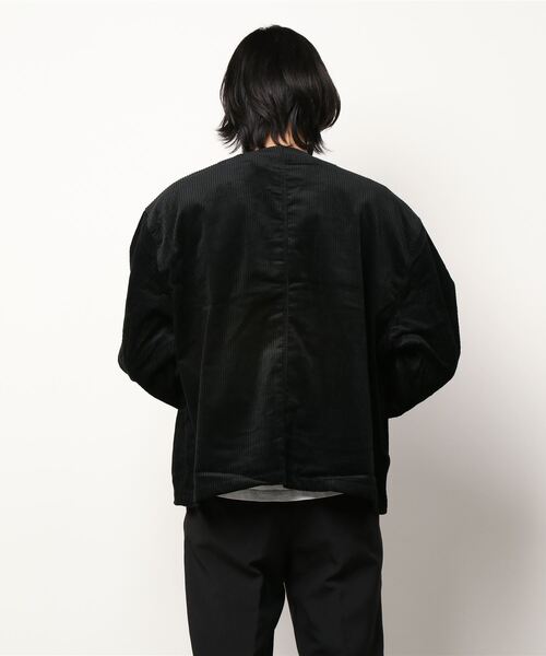 NO WAY カバーオール /ワイドコール/ノーカラー カバーオール メンズ