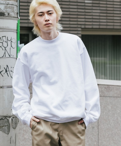 スウェット Los Angels Apparel ロサンゼルスアパレル 14oz L S スウェット Heavy メンズファッション Fleece Zozotown Crew 店 クルーネックスウェ 通販 Po Crew 売上実績no 1