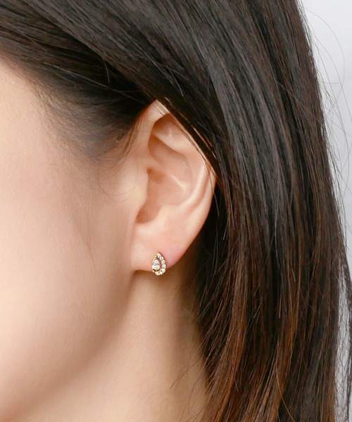 ヴァンドーム青山ダイヤモンドピアス片耳 VENDOME AOYAMA（ヴァンドーム青山） ピアス K18YG ダイヤモンド