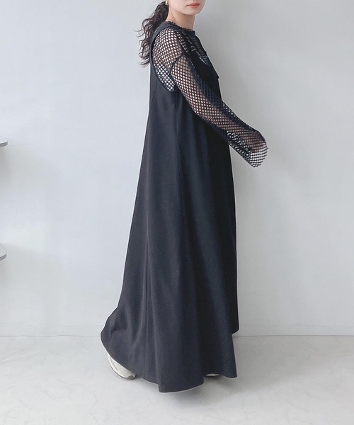 AS KNOW AS（アズノゥアズ） ジャンパースカート スラリ ジャンパー