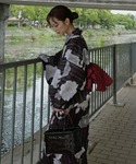 ゆかた 浴衣 「浴衣」綿100%浴衣3点セット...の詳細画像4